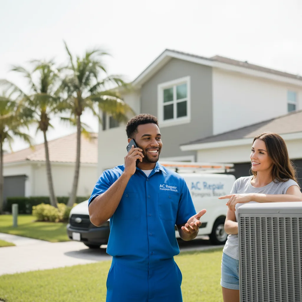 AC Repair Pompano Beach customer support in Knox City